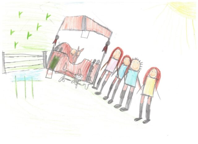 Lilly Keiter, 7 Jahre, 1. Klasse, Grundschule Drielake